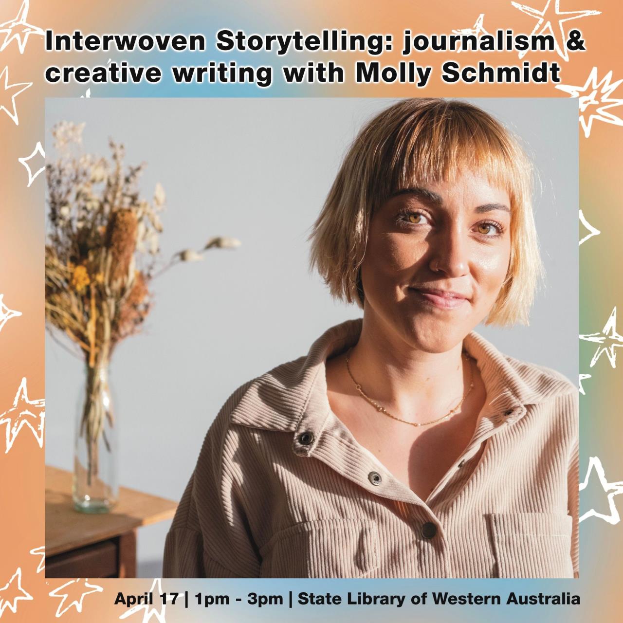 Interwoven storytelling: journalism & creative writing with Molly Schmidt